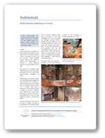 Elektrokjemisk nedbrytning av treverk