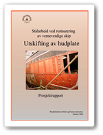 Rapport - Utskifting av hudplate